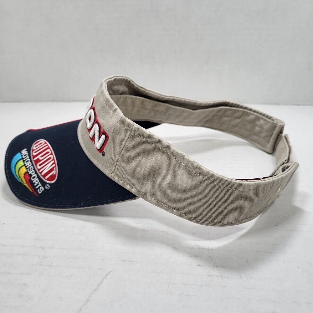 Jeff Gordon #24 Chase Authentic Tan Visor DuPont Motorsports‎ - Picture 3 of 8